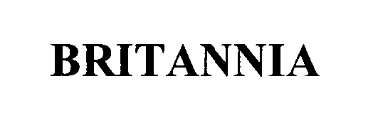 Trademark Logo BRITANNIA