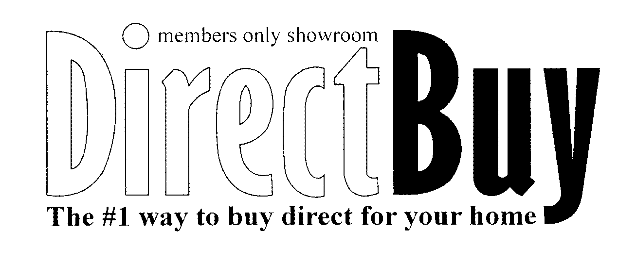  DIRECTBUY MEMBERS ONLY SHOWROOM THE #1 WAY TO BUY DIRECT FOR YOUR HOME