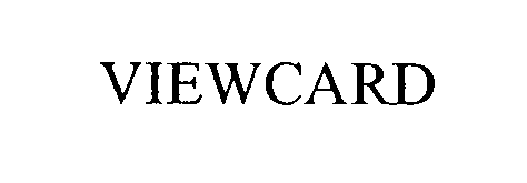 Trademark Logo VIEWCARD