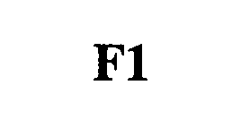 Trademark Logo F1