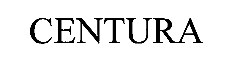 Trademark Logo CENTURA