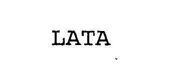 Trademark Logo LATA