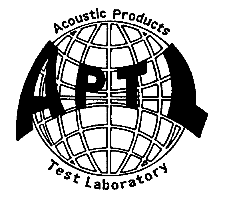 Trademark Logo APTL ACOUSTIC PRODUCTS TEST LABORATORY