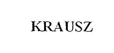 Trademark Logo KRAUSZ