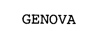 Trademark Logo GENOVA
