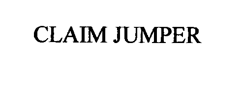 Trademark Logo CLAIM JUMPER