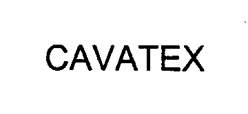 Trademark Logo CAVATEX