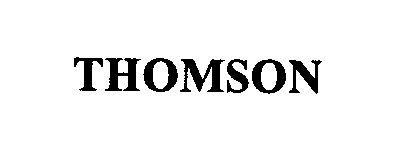 Trademark Logo THOMSON