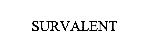 Trademark Logo SURVALENT