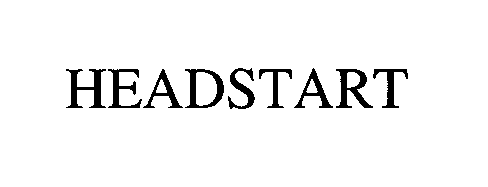 Trademark Logo HEADSTART
