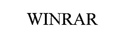 Trademark Logo WINRAR