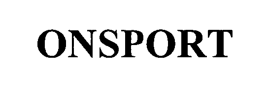Trademark Logo ONSPORT