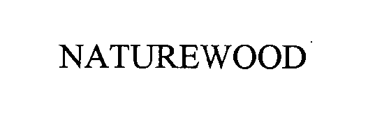 Trademark Logo NATUREWOOD