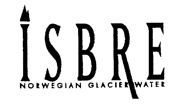 Trademark Logo ISBRE NORWEGIAN GLACIER WATER