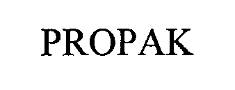 Trademark Logo PROPAK