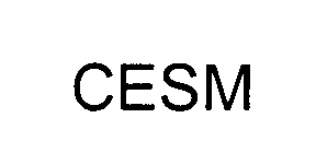 Trademark Logo CESM