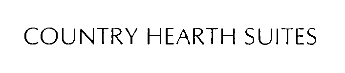 Trademark Logo COUNTRY HEARTH SUITES