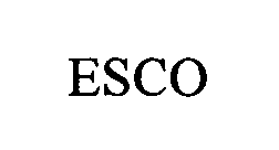 Trademark Logo ESCO