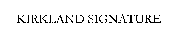  KIRKLAND SIGNATURE