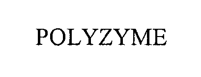 Trademark Logo POLYZYME