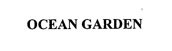 Trademark Logo OCEAN GARDEN