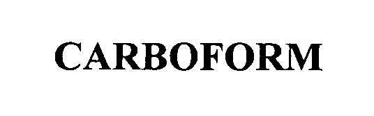 Trademark Logo CARBOFORM