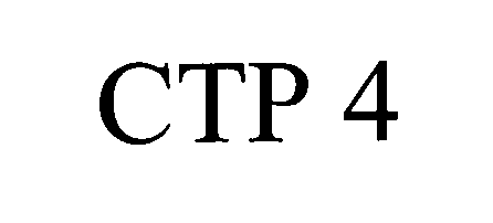 Trademark Logo CTP 4