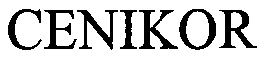 Trademark Logo CENIKOR