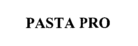 Trademark Logo PASTA PRO