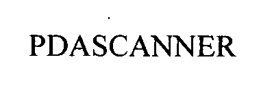  PDASCANNER