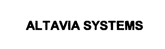  ALTAVIA SYSTEMS