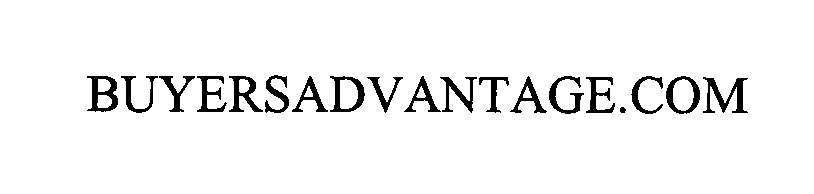 Trademark Logo BUYERSADVANTAGE.COM