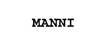  MANNI