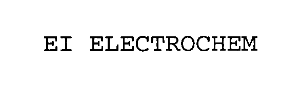 Trademark Logo EI ELECTROCHEM