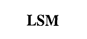 Trademark Logo LSM