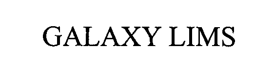 Trademark Logo GALAXY LIMS