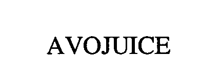 Trademark Logo AVOJUICE
