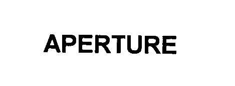 Trademark Logo APERTURE