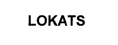 Trademark Logo LOKATS