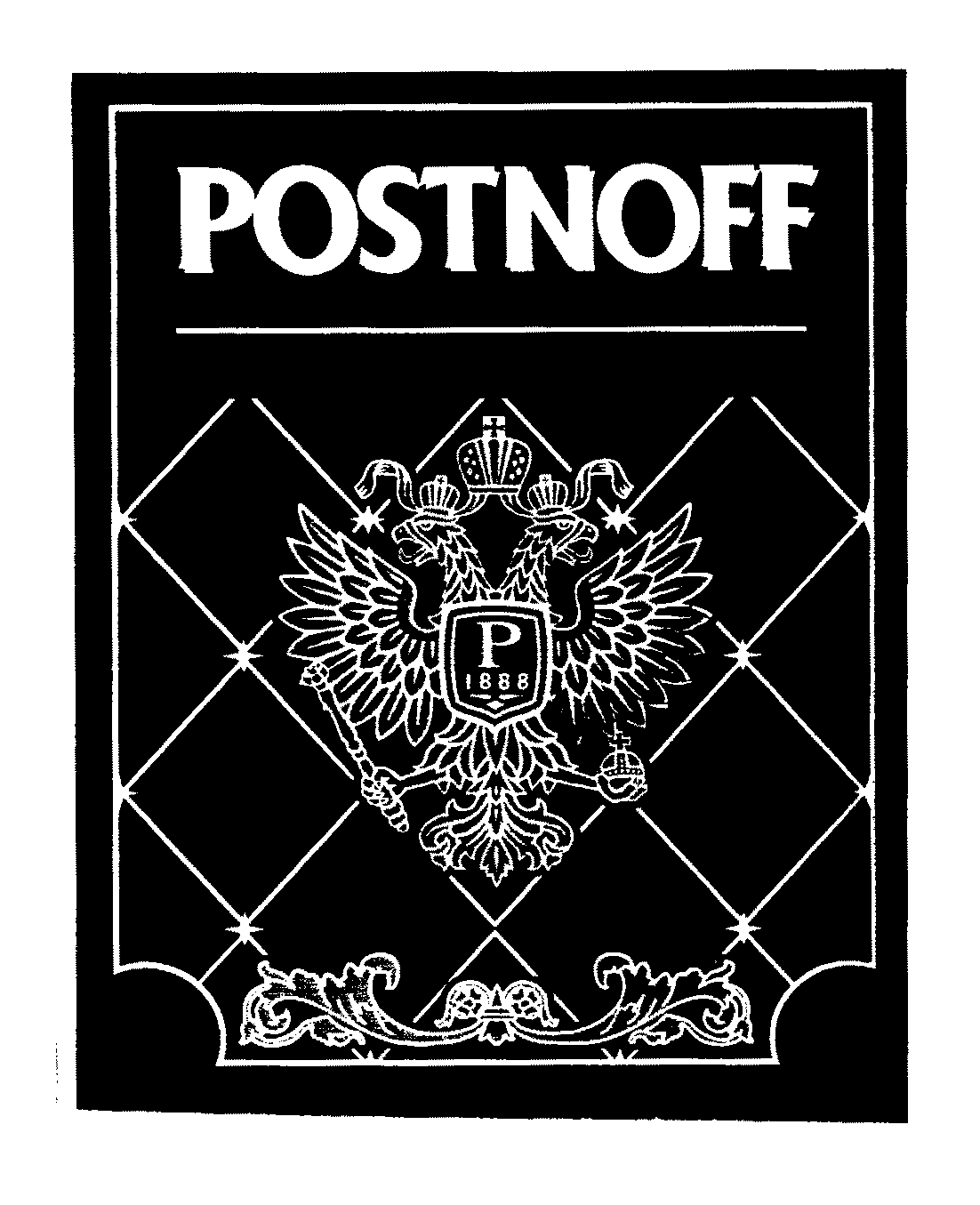 Trademark Logo P 1888 POSTNOFF