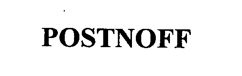 Trademark Logo POSTNOFF