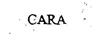 Trademark Logo CARA