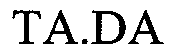 Trademark Logo TA.DA