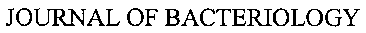 Trademark Logo JOURNAL OF BACTERIOLOGY