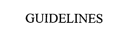 Trademark Logo GUIDELINES