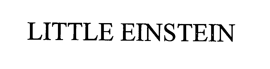 Trademark Logo LITTLE EINSTEIN