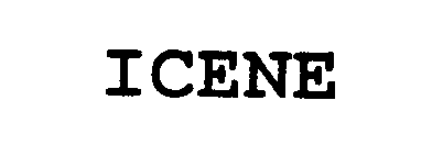 Trademark Logo ICENE