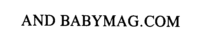 Trademark Logo AND BABYMAG.COM