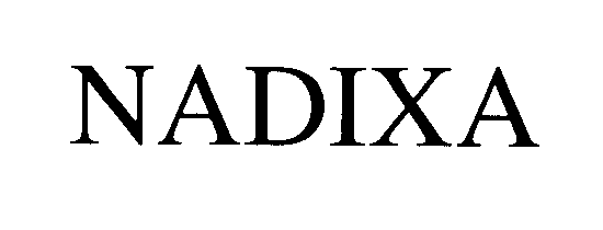 Trademark Logo NADIXA