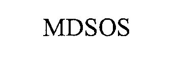  MDSOS